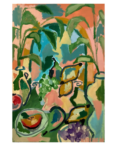 Garden Table Still Life