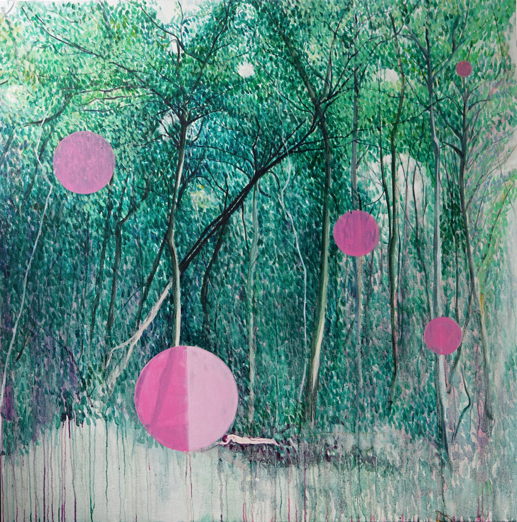 No 3 Five Elements-Wood - Painting