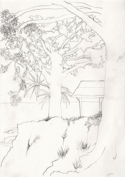 east cliff drive 2 - Works on Paper