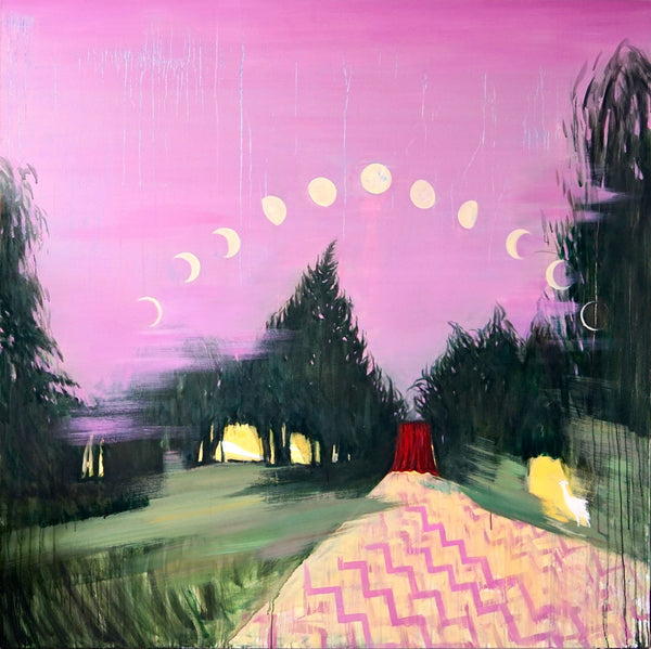 No.1 pink utopia - Painting